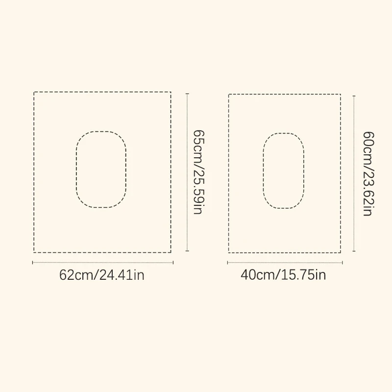 10 Pcs Extra Large Waterproof Toilet Seat Cover