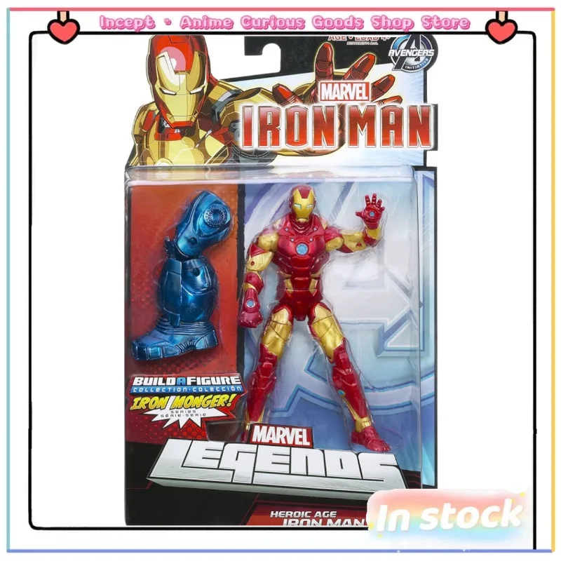 En stock, Hasbro Marvel MARVEL LEGENDS Blood Edge Armor Iron Man, figura de acción de 6 pulgadas, set de lujo, colección favorita de los fans, regalo