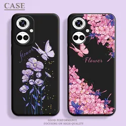 For Tecno Camon 19 Pro 5G CI7n Case Butterfly Soft Silicone TPU Cute Phone Case For Techno Camon 19 Pro 5G Floral Back Cover