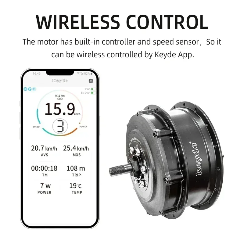 

Brand New P130 ALL-IN-ONE Front Hub Motor