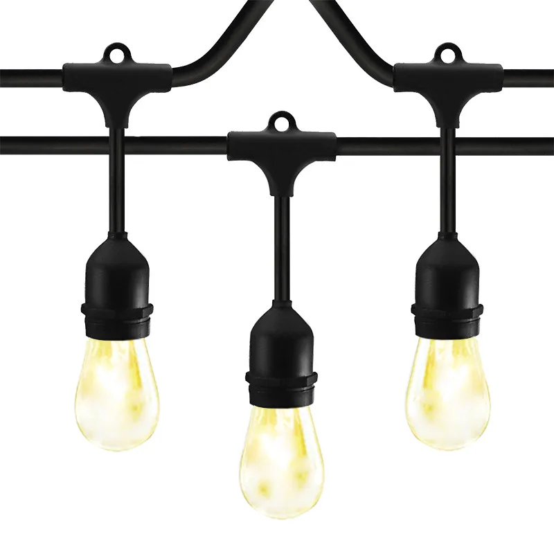 

Amazon E27 solar S14 light string outdoor camping canopy bulb waterproof lamp holder ambient decoration marquee