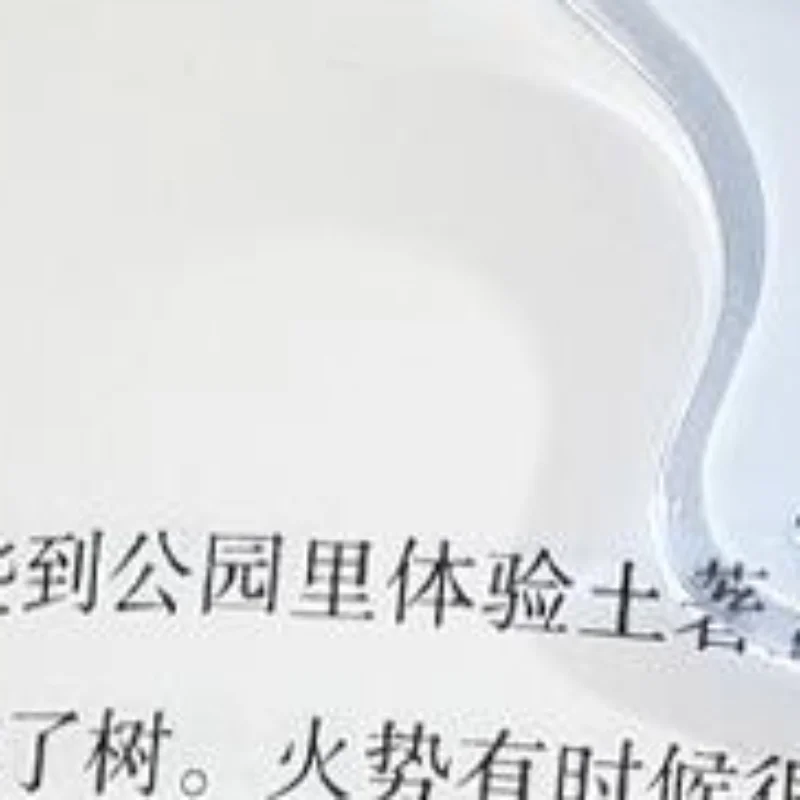 Plastic Transparent Book Clip Stand Book Page Holder Secure Fixed Clip for Desk Bed Reading  Convenient Use 2/3PCS