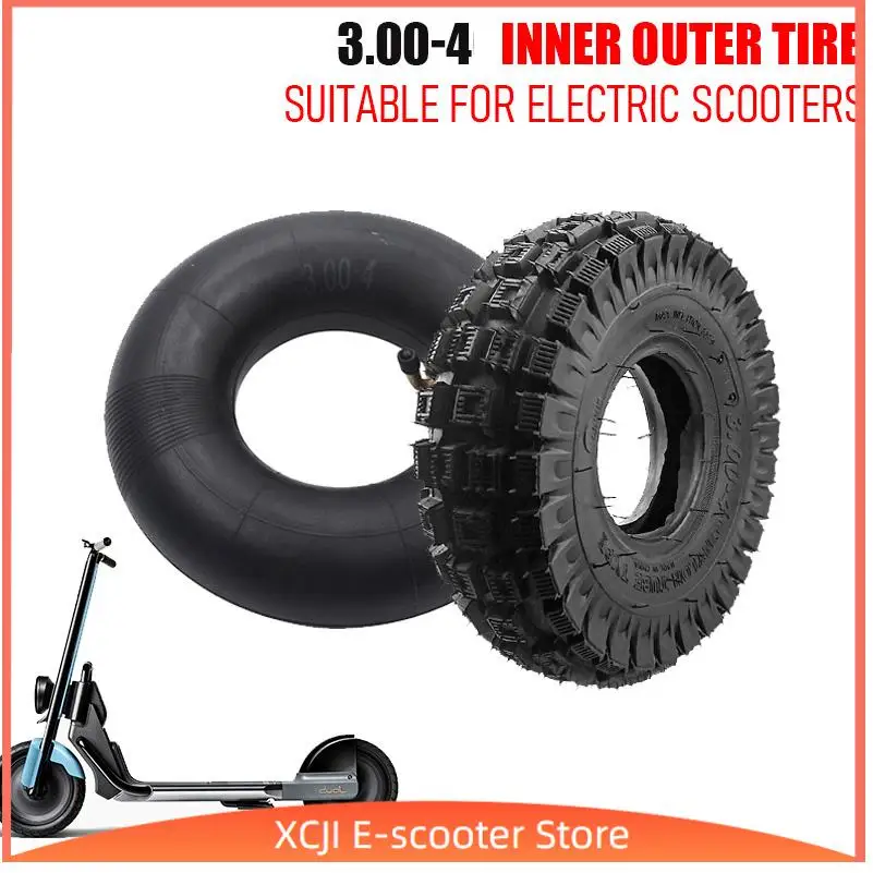 

Пневматическая шина 3.00-4 для бездорожья: внутренняя камера и внешняя покрышка для газовых/электрических скутеров, квадроциклов, картов (запчасти)