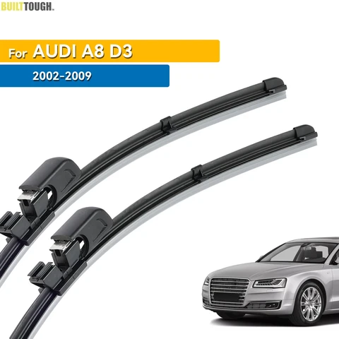 Для Audi A8 D3 2002 2003 2004 2005 2006 2007 2008 2009 дворники передние щетки стеклоочистителя лобовое стекло щетки 24 "+ 23