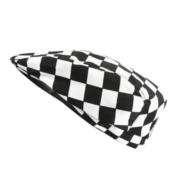 Chef Hat Cotton Blend Food Hat Work Breathable Kitchen Cap for Cooks Kitchen Chef Hat for Commercial Cafe