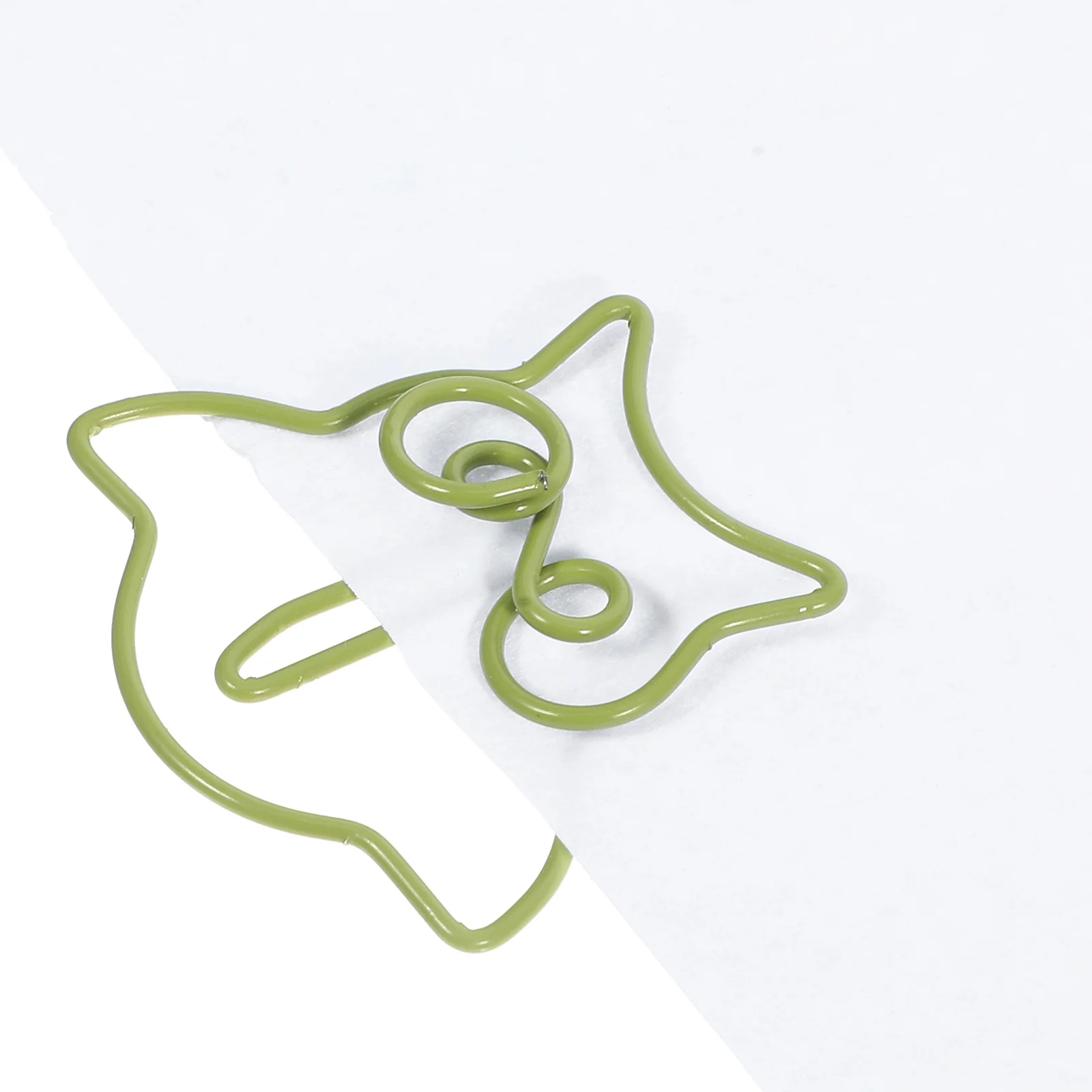 50 قطعة من مشابك الورق على شكل بومة كرتونية، مشابك ورق لطيفة وظيفية لقطع الملاحظات وملفات المذكرات واللوازم المكتبية المزخرفة #4