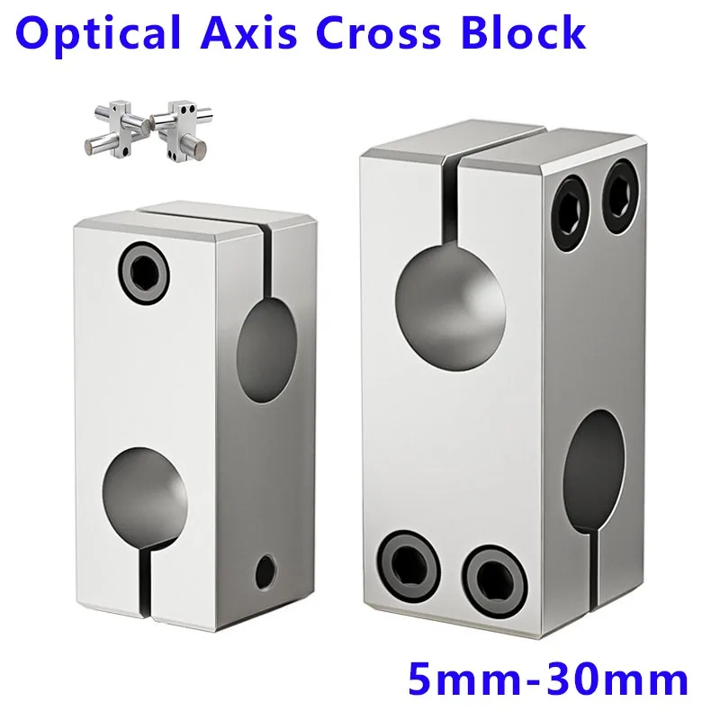 Aluminum Profile Cross Connector Bracket 20/30/40 Series Cross Joint Clamp Fixed Block Same/Different Diameter Shaft Holder 3D