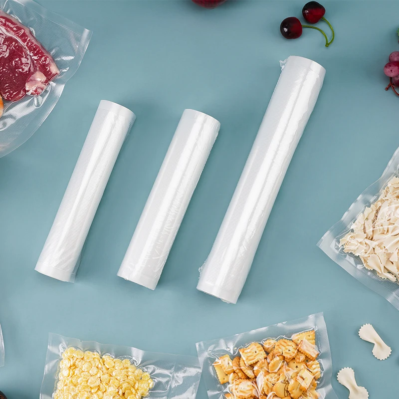 LAIMENG Vacuum Bags for Vacuum Packing Machine Sous Vide Roll 3 Rolls/Lot Storage Bags For Vacuum Packaging Sealing Machine R132