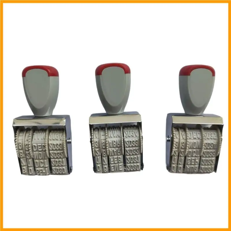 

P82A Spanish/French Date Stamp Adjustable Office Stamp Multifunctional Number Stamp