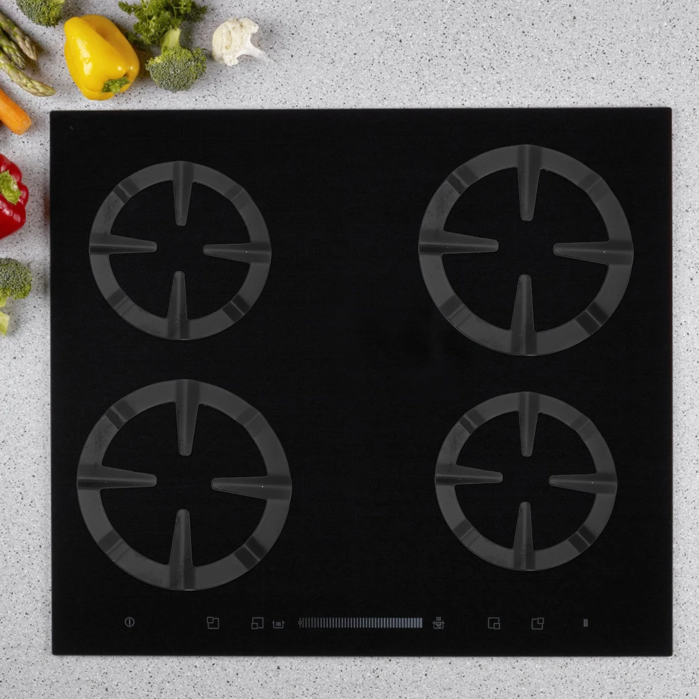 

3Pcs Coffee Pot Stands Premium Iron Material Heat Resistant Anti Slip Design Easy Clean Kitchen Gas Stove Accessories