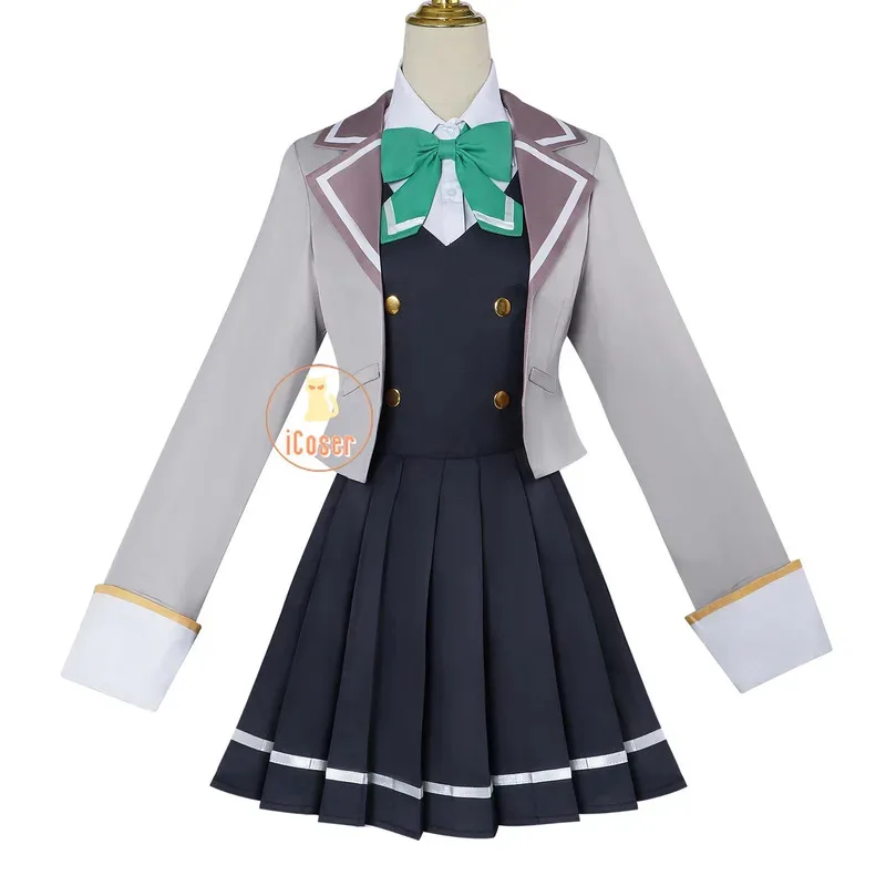 Аниме Roshidere Alya Alisa Michaiłovna Kujou Косплей Костюм Парик Платье Школьная форма Chisaki Sarashina Ayano Yuki Sayaka Womena