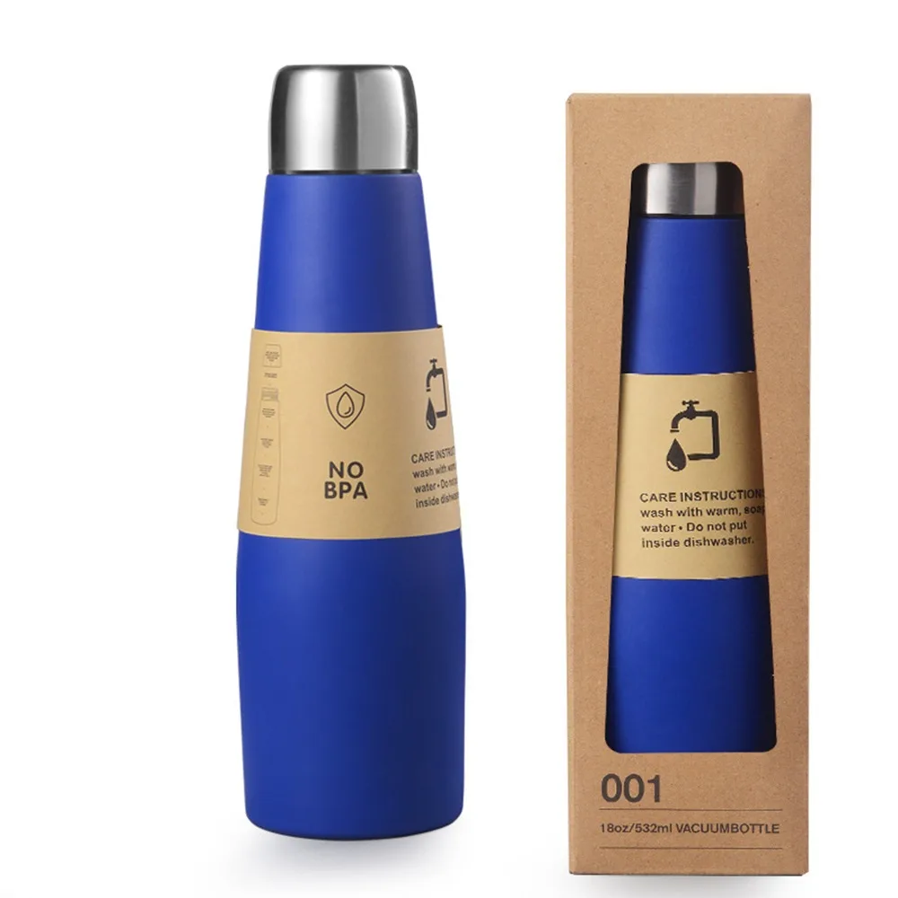 High Quality Portable Insulated Water Bottle Stainless Stee Large Capacity Sports Water Bottle Vacuum Cup Cola Bottle Outdoor