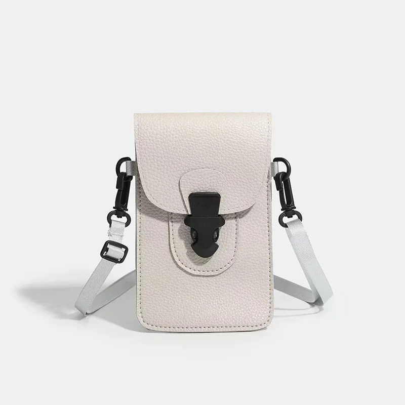 Стильная новая поясная сумка из искусственной кожи, простая и модная, унисекс, запираемая портативная сумка через плечо, многофункциональная сумка через плечо