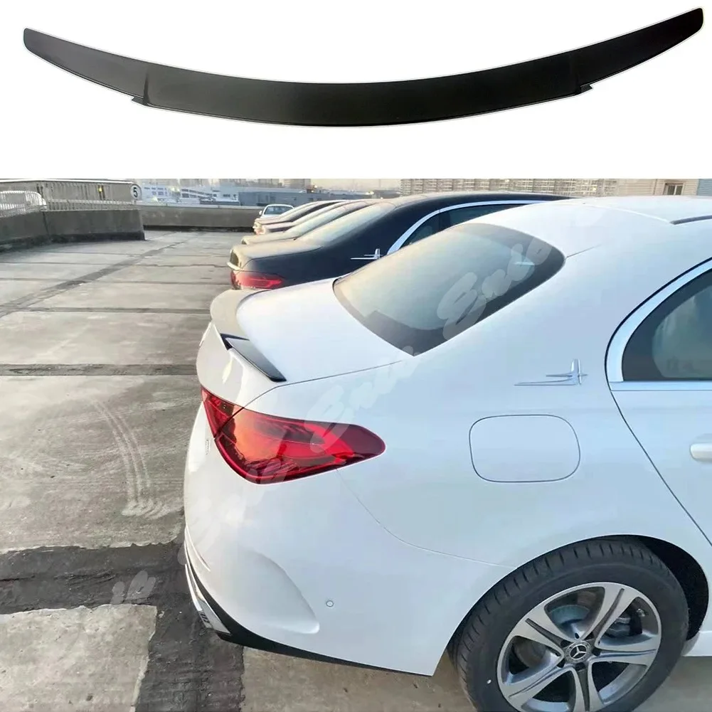 

Car ABS Rear Trunk Spoiler Wing Lip For Mercedes Benz W206 C200 C260 C300 2022+