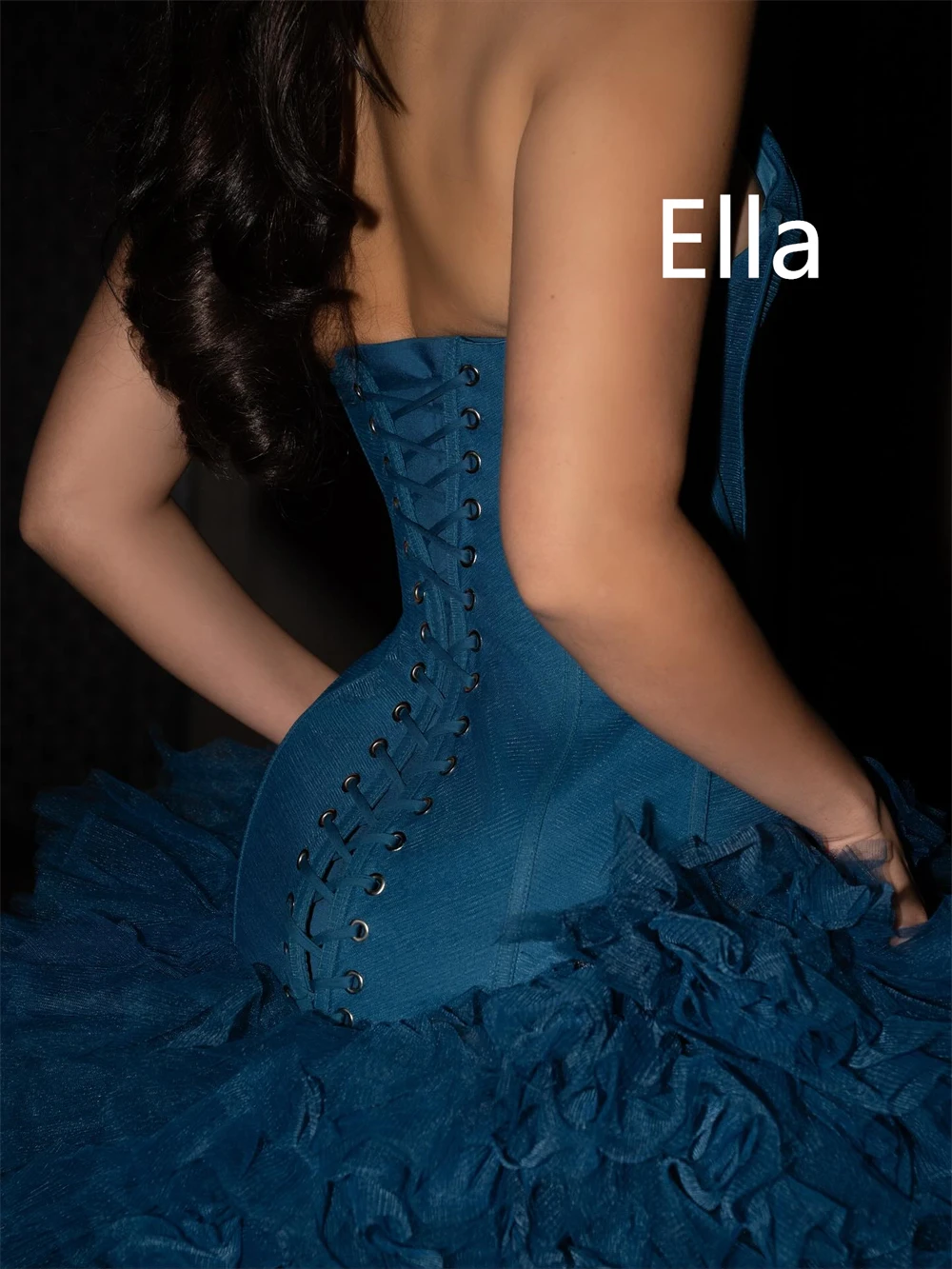 Vestidos de Noche de tul personalizados de alta calidad, vestido de fiesta sin mangas con cuello Halter y temperamento, vestidos para ocasiones especiales de lujo