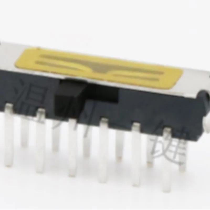 10PCS MSK-42D01 MINI slide switch 4P2T DIP side slide 12 pin 2 position mini toggle switches MSK-09