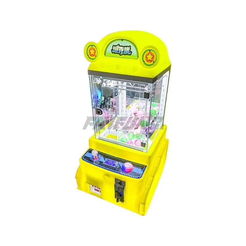 New Designed Variety Coin Operate Plastic Doll Indoor Mini Plush Toys Claw Machine Arcade Game Mini Claw Machine for Sale