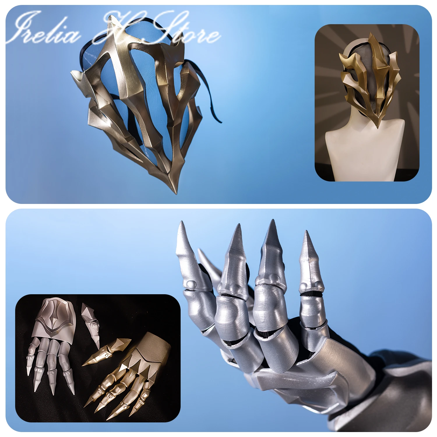 Honkai의 Irelia H Pie-non: 남자 할로윈 케이프를 위한 스타 레일 Pie-non 코스프레 의상