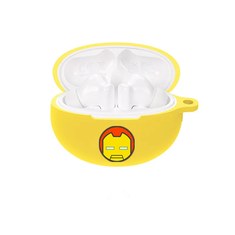 Чехол для наушников Marvel для Huawei FreeBuds 5i, силиконовые беспроводные наушники-вкладыши Blutooth, зарядный бокс, защитный чехол с крючком