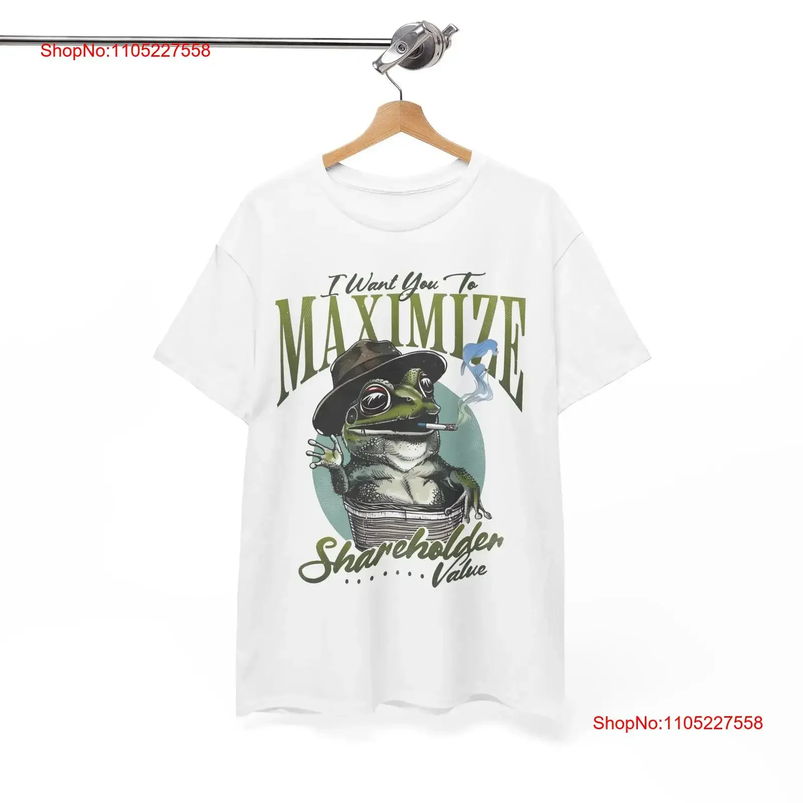 Smart Aleck T Shirt I Want You To Maximize Shareholder Value vintage Washed Top For Everyday Wear Versatile Breathable fashion