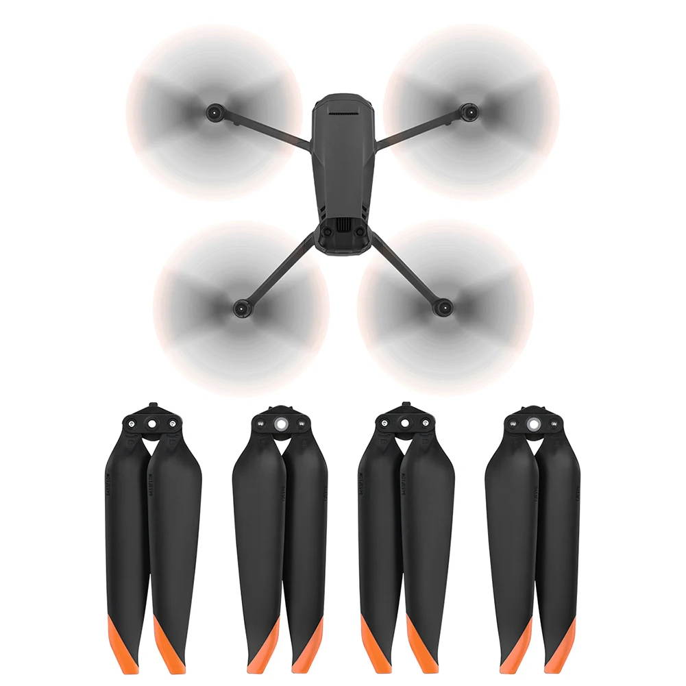 2 pares de palas de hélice plegables de liberación rápida 9453T ligeras para DJI Mavic 3 Pro Mavic 3 Classic