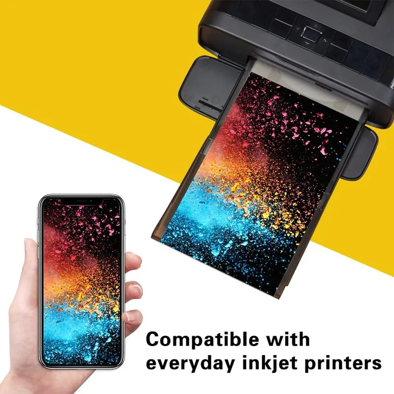 20/50/150/200Pcs Photo Paper Glossy White Premium Photo Paper For Printer Images Suitable for Flyers Calendars And Manuals