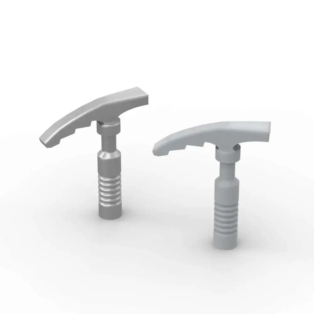 MOC 10PCS Deel Bricks 30193 Gebruiksvoorwerp Ijsbijl Bouwsteen Huis Kasteel Compatibel Prop Deeltje DIY Speelgoed Kinderen Verjaardagscadeautjes