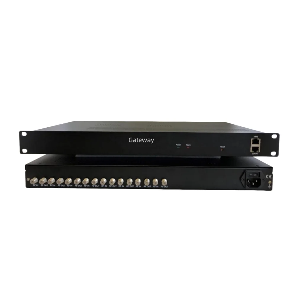 IPTV Headend Device Professional Receiver 8 FTA DVB-S2 DVBC DVBT ATSC ISDBT Tuner to IP Gateway