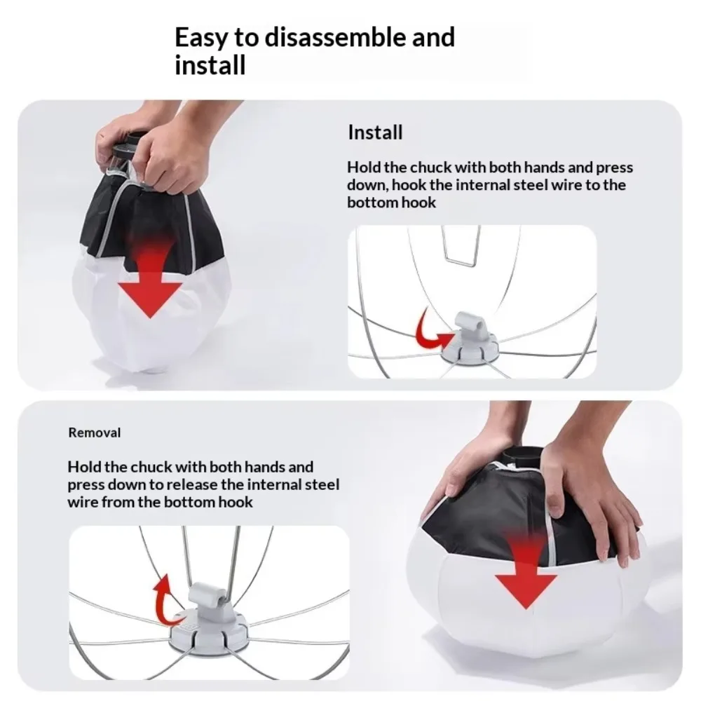 30cm Mini Softball Softbox Bowens Mount Portable COB Light Diffuser Foldable Round Soft Box for Portrait Handheld Light