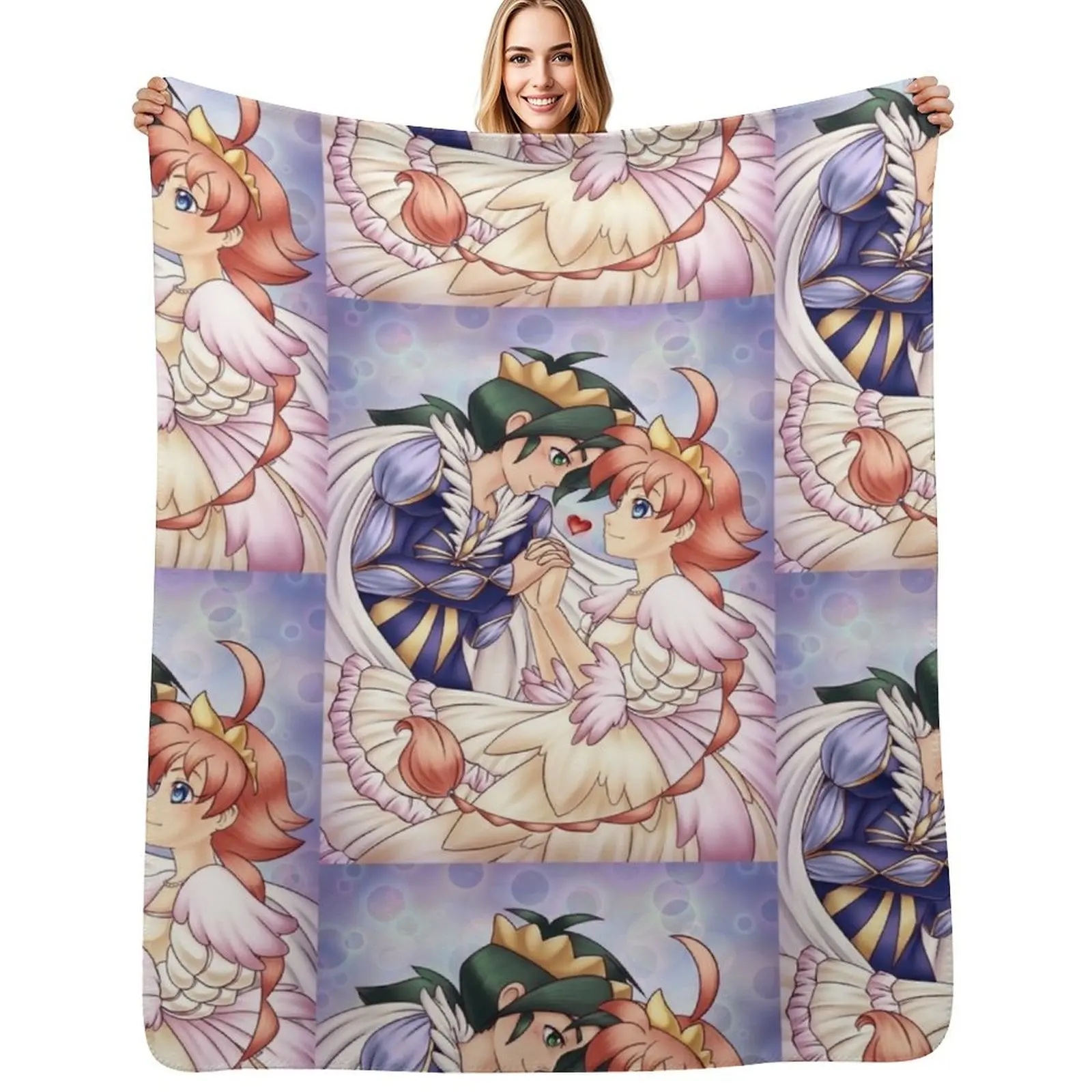 

Royal Throw Blanket Soft Home Decor Blanket for Couch Bedroom