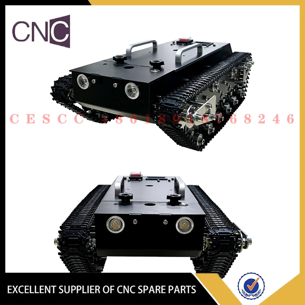 WT200S full metal tracked off-road chassis Remote control independent suspension shock absorption open source development platfo