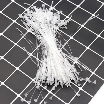 500 szt. wysokiej jakości plastikowych zatrzasków zabezpieczających Zapięcia pętli wiszące Sznurek z ceną do biżuterii Zegarek Sklep z tkaninami Dostawa