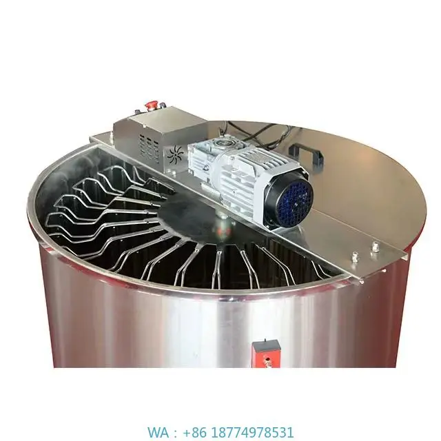 Mesin Ekstraktor Madu Meew Condition Honey Extractor Motor Equipmentngerbee 24 Frame Baja Tahan Karat Mesin Pengolah Madu N