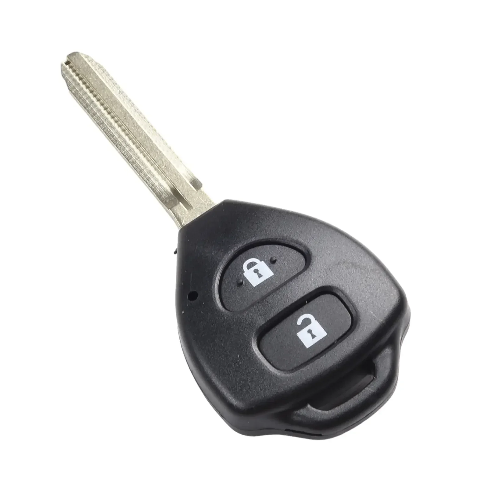 

Car Key Shell Remote Car Key Shell Replacement 2 Button ABS Auto Parts Black Car Accessories Direct Replacement