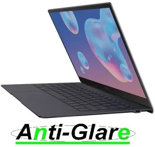 Película protetora de tela antirreflexo, 2 peças para samsung galaxy book s touch screen de 13.3 "-2020