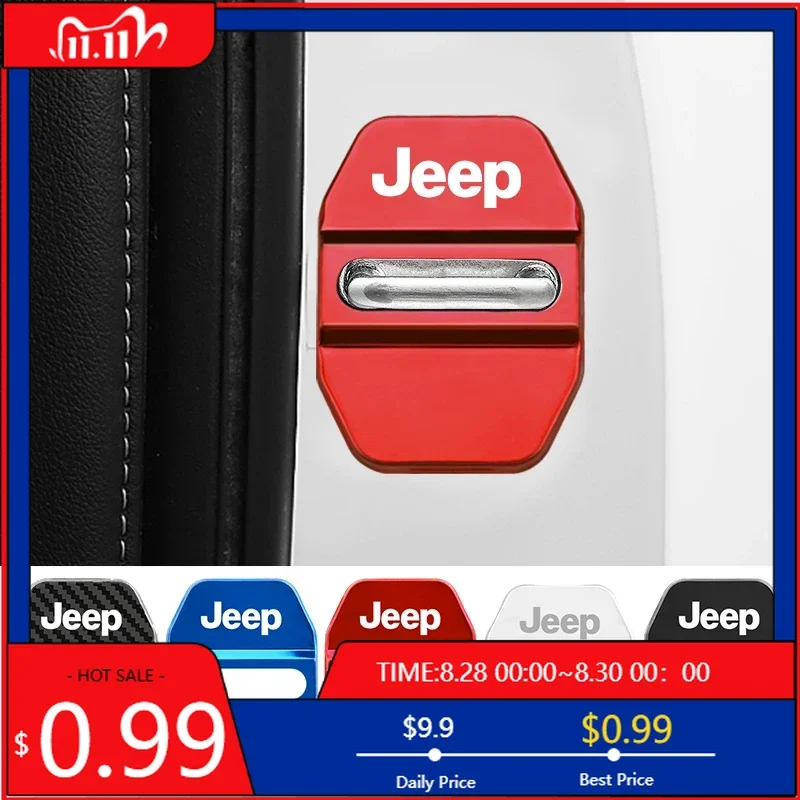 

Подстаканники, Стайлинг автомобиля, чехлы для дверных замков для Jeep Renegade Compass Patriot Cherokee Wrangler Grand Cherokee SRT, защитные и D