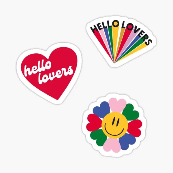 o Lovers Pack Niall Horan 5PCS Stickers for Decorations Funny Background Anime Wall Art Laptop Stickers Decor Car Kid Print