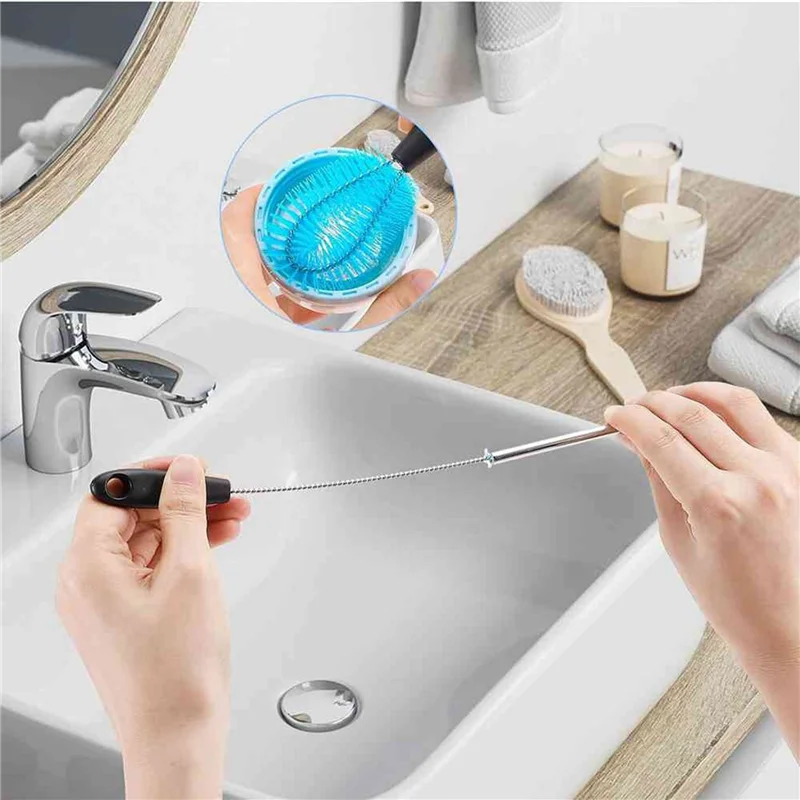 

6 набор щеток для бутылок с водой, щетка для чистки бутылок с водой 3-в-1 с длинной ручкой, чистка для узких шеи бутылок