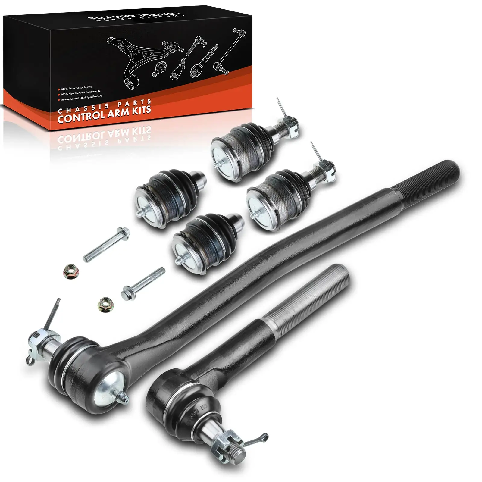 Frankberg 6-delige draagarmset vooras boven voor Ford F-250 F350 RWD AC3Z3A130N