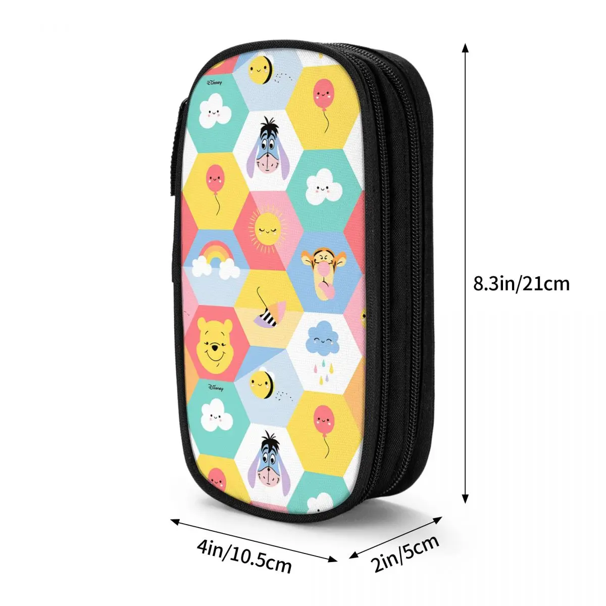 Winnie The Pooh Tigger Pencil Case Girls Boys Aesthetic Pencil Box Graphic School Pencil Cases Stationery Organizer Gift