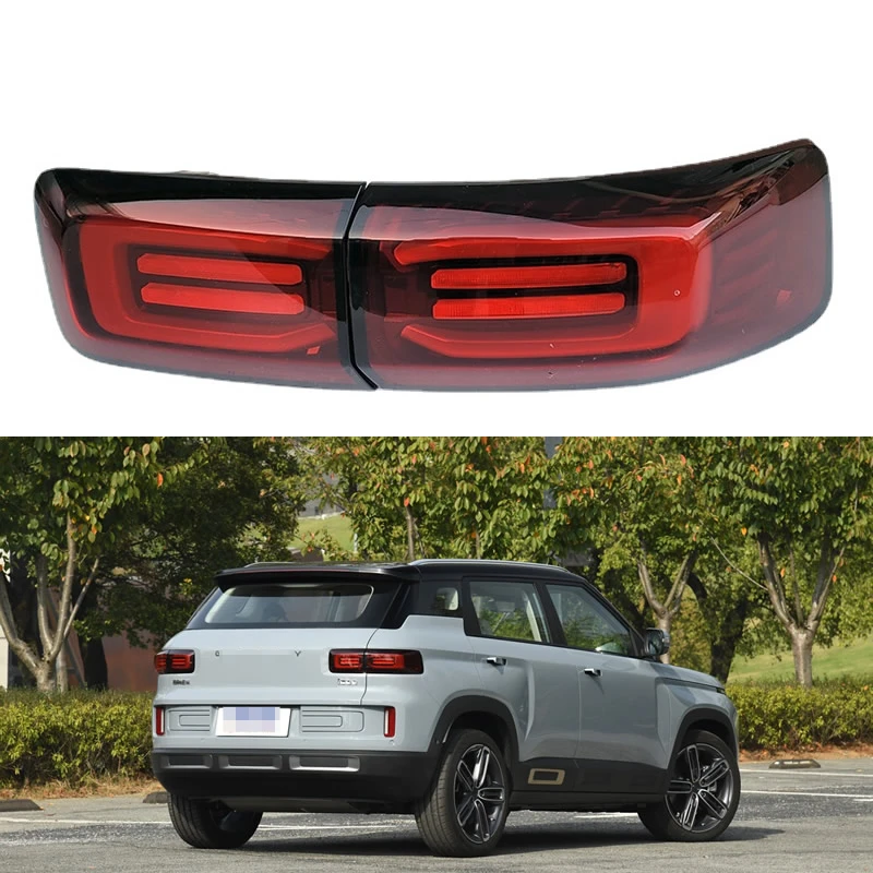 

For Geely ICON 2020 2021 2022 LED tail light assembly Brake light Reversing light Turn signal tail light combination