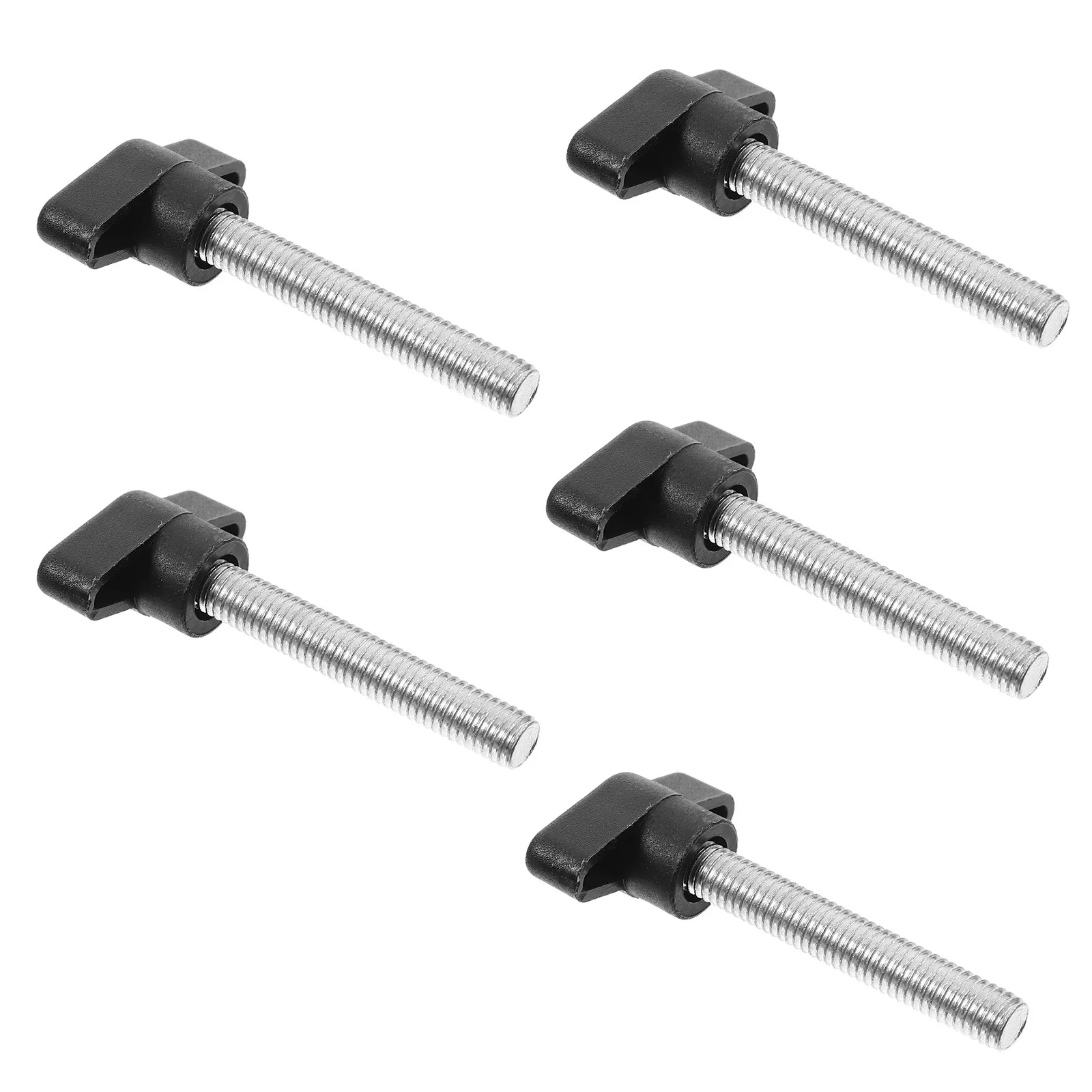 5Pcs Thumb Screws Plastic Wing Knob Small Hand Tighten Screws Machine Screw Fasteners M8x40 Lightweight Efficient