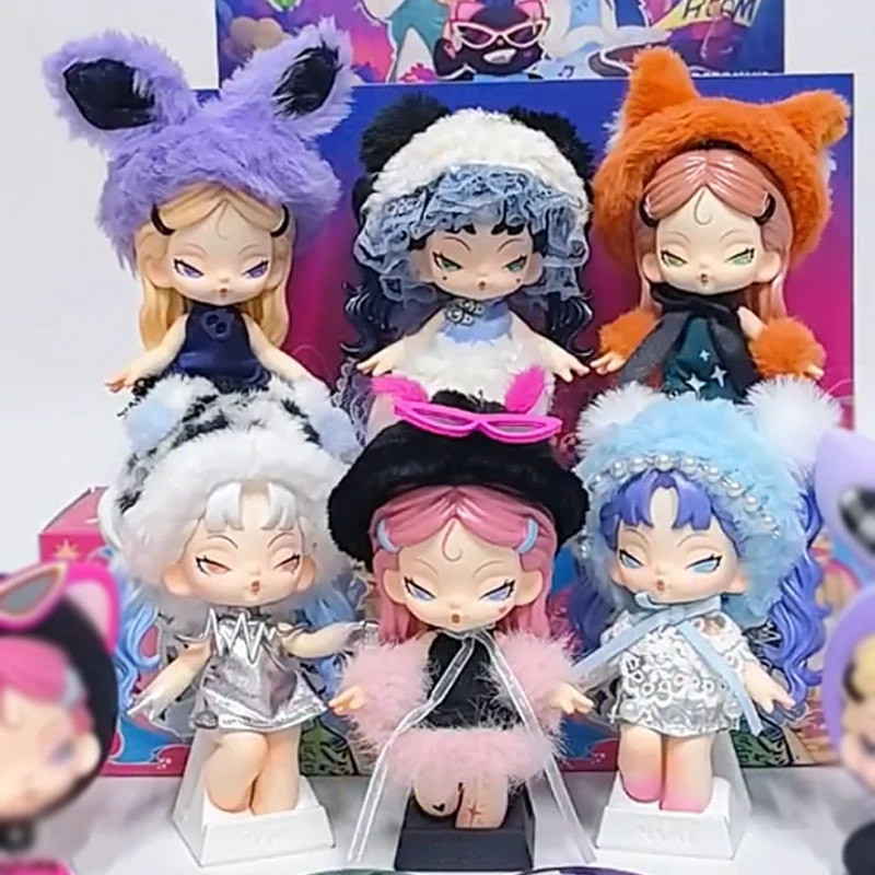 

DODO NAMI Midnight Disco Series Blind Box DODO NAMI Doll Keychain Pendant Mystery Box Surprise Bag Decor Ornament Toy Girl Gifts