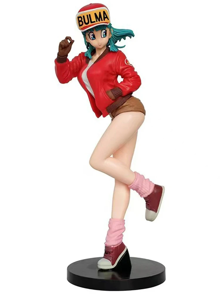 Nuovo 26 cm Dragon Ball Afigura Infanzia Bulma Action Figurine Statua Giocattolo Modello Bambola Da Collezione Decorazione Della Stanza Regali Di Natale