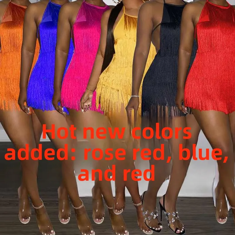 

Sexy Tight Tassel Strap Jumpsuit Women's Faionable New Summer Outfit mid Waist ort Pants 00% Cotton Commute Sle