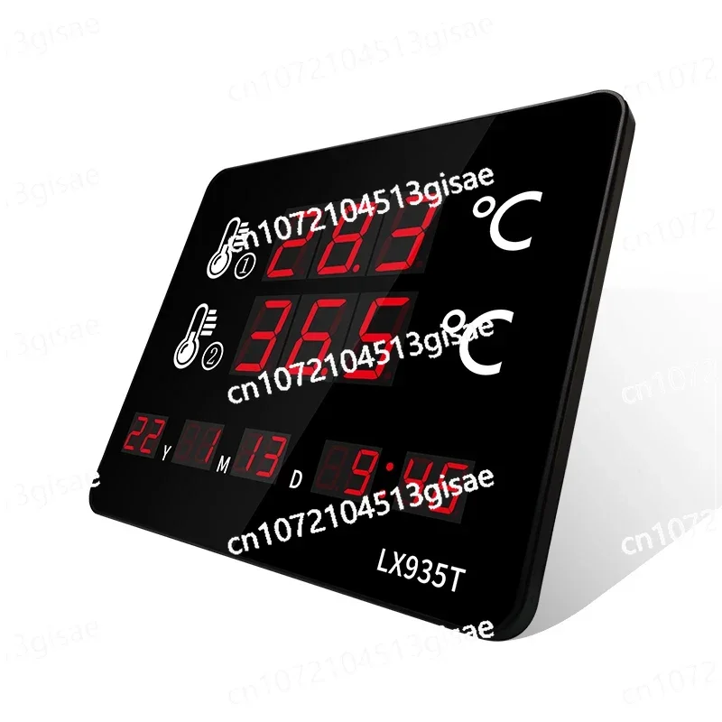 Dual Temperature Display Digital Thermometer for Swimming Pools and Saunas.
