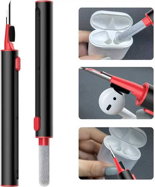 Bluetooth-Ohrhörer-Reinigungsset für Airpods Pro 1 2 3, Reinigungsstift, Bürste, Reinigungswerkzeuge für Bluetooth-Ohrhörer-Hüllen für Xiaomi Huawei – Detail 9