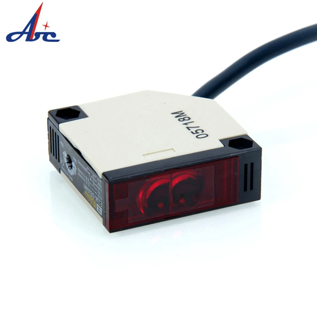 Hot Sale ABILKEEN 18*50*50mm Box Type Photoelectric Sensor Switch E3JK Diffuse Type Sensitive Adjustable Photoelectric Switch