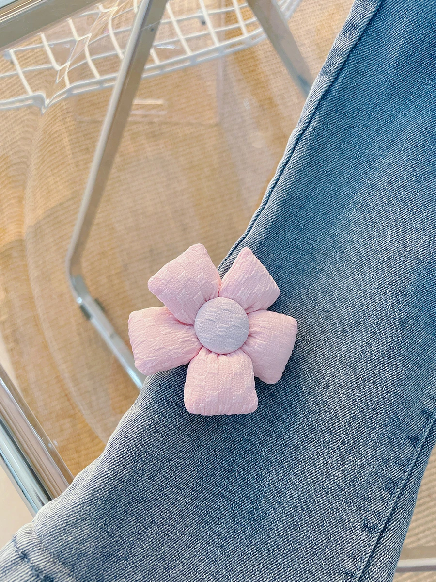 الخريف طفلة زهرة الملابس مجموعة الشتاء الرضع لطيف الفتيات داخلي الجينز دعوى طويلة الأكمام الزي 1 2 3 4 سنوات #6