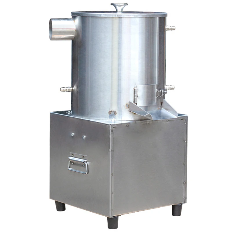 Peladora de ajo comercial eléctrica, peladora de ajo de acero inoxidable, peladora de ajo totalmente automática